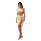 Damen eleganter Bikini mit Wickelrock R&B