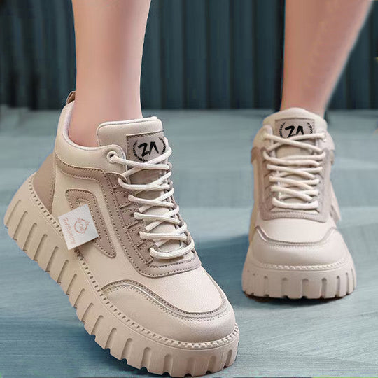 Damen Sportliche Chunky Sneakers mit verstärkter Sohle und atmungsaktivem Obermaterial R&B