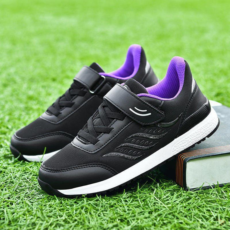 Damen Sportliche Sneakers mit verstellbarem Klettverschluss und atmungsaktiver Oberflächenstruktur R&B