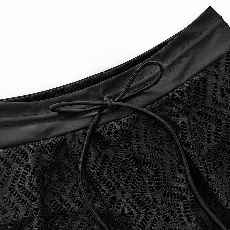 Damen Sommerliche Häkelshorts R&B