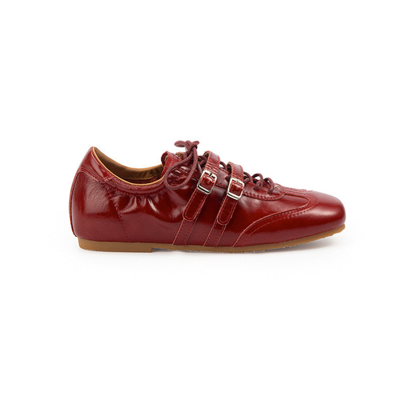 Damen modische Sneakers mit dekorativen Riemen und weichem Innenfutter R&B