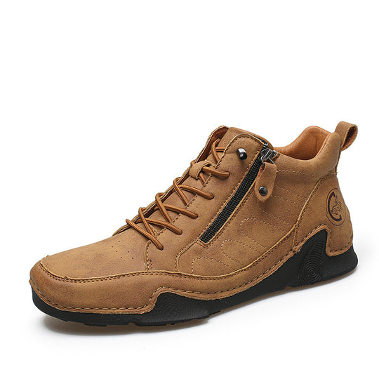 Herren modische und komfortable Stiefel mit Reißverschluss R&B