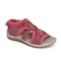 Damen Sportliche Freizeitsandalen mit flexiblem Riemendesign und geschlossenem Fersenbereich