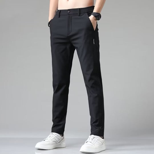 Herren Freizeit-Hose mit elastischem Bund R&B