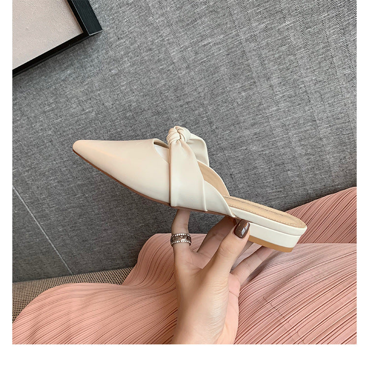 Damen Mules mit elegantem Knotendesign R&B
