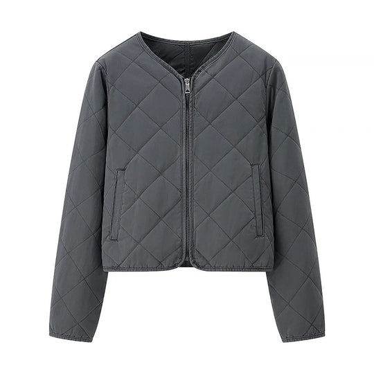 Damen gesteppte Übergangsjacke mit modernem Schnitt und praktischen Seitentaschen R&B