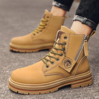 Damen Robuste Schnürboots mit wasserabweisendem Obermaterial und robustem Profil von R&B