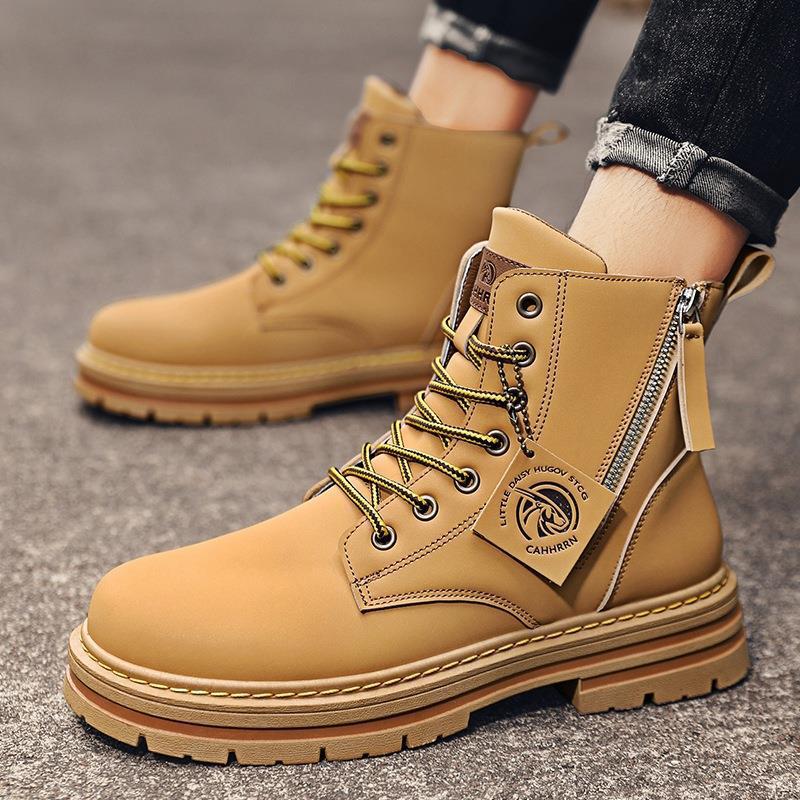 Damen Robuste Schnürboots mit wasserabweisendem Obermaterial und robustem Profil von R&B