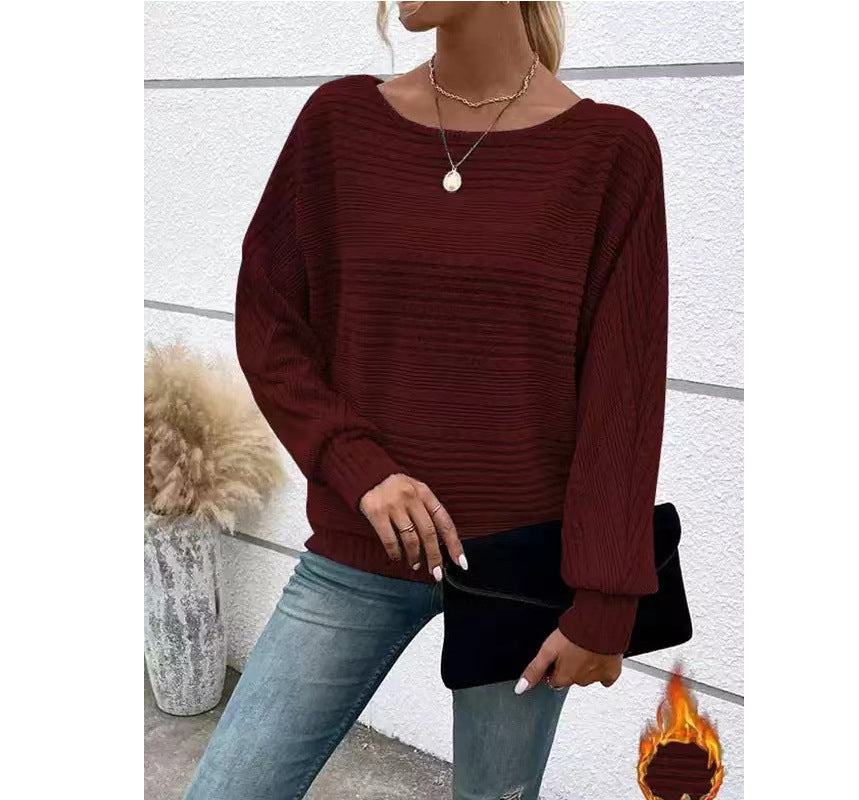 Damen Pullover mit strukturiertem Muster R&B