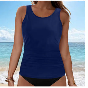 Damen Tankini-Oberteil mit Raffung R&B