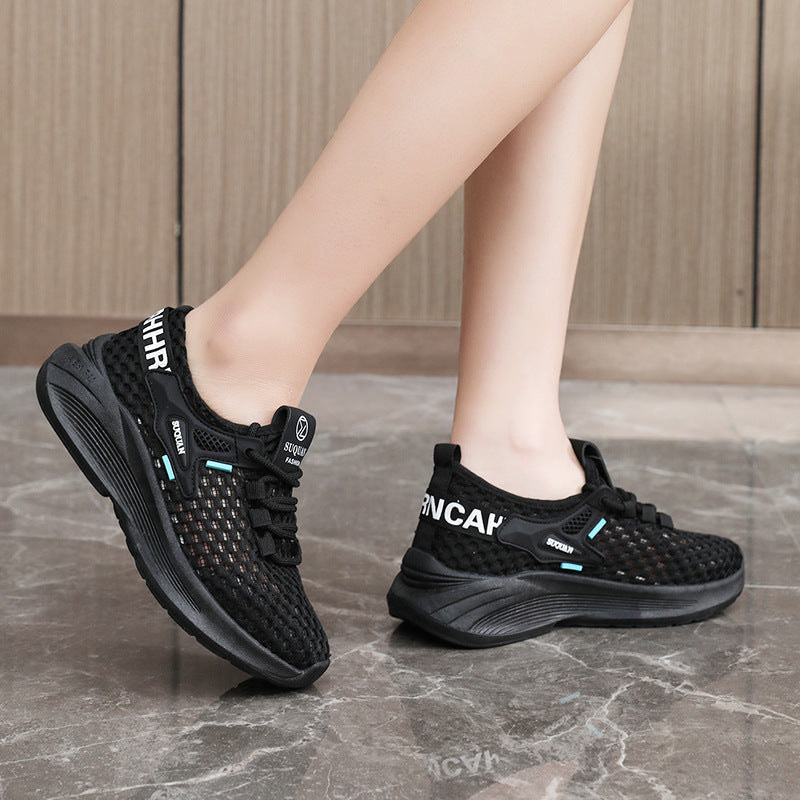 Damen atmungsaktive Sneaker mit rutschfester Sohle und innovativer Dämpfungstechnologie R&B