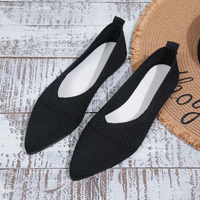 Atmungsaktive Spitzzehen-Schuhe R&B