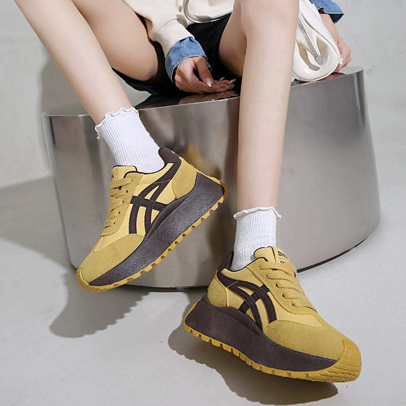 Damen Sportliche Sneakers mit atmungsaktiver Mesh-Oberfläche und dämpfender Laufsohle R&B