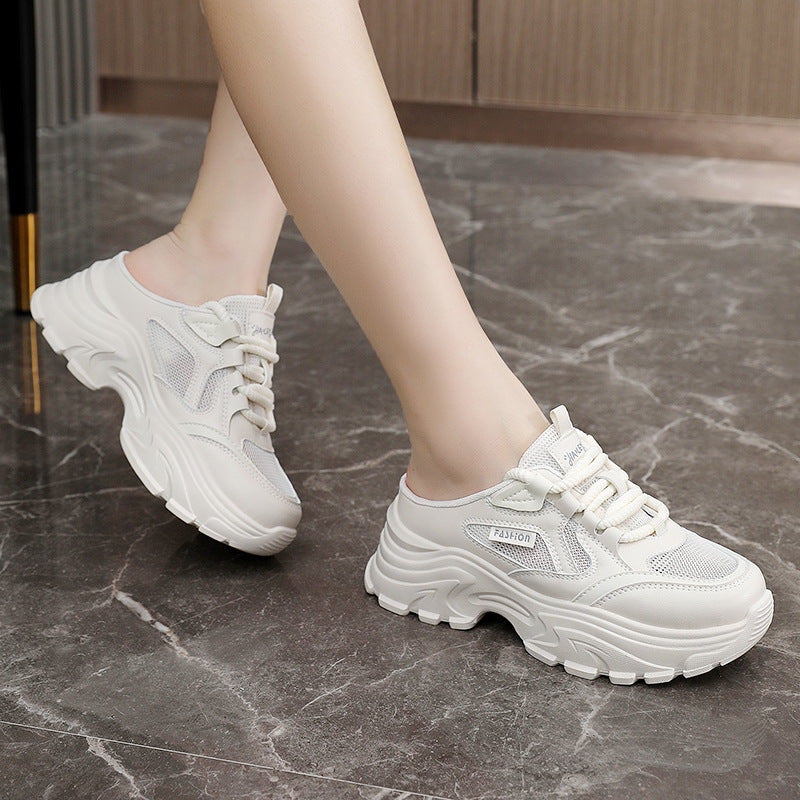 Damen sportliche Clogs im modernen Design mit atmungsaktiver Mesh-Oberfläche R&B