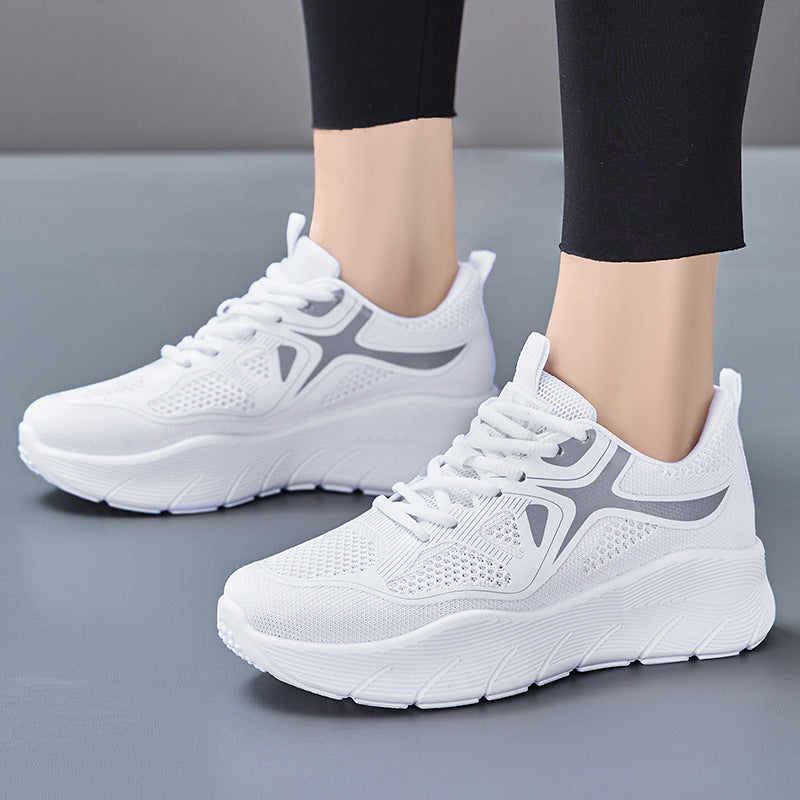 Damen Sportliche Leichtgewicht Laufschuhe mit atmungsaktivem Mesh R&B