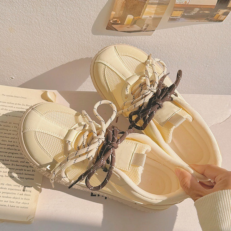 Damen Bequeme Sneakers mit atmungsaktivem Obermaterial und dämpfender Sohle R&B