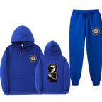 Damen Set aus Kapuzenpullover und Jogginghose mit einzigartigem Druck