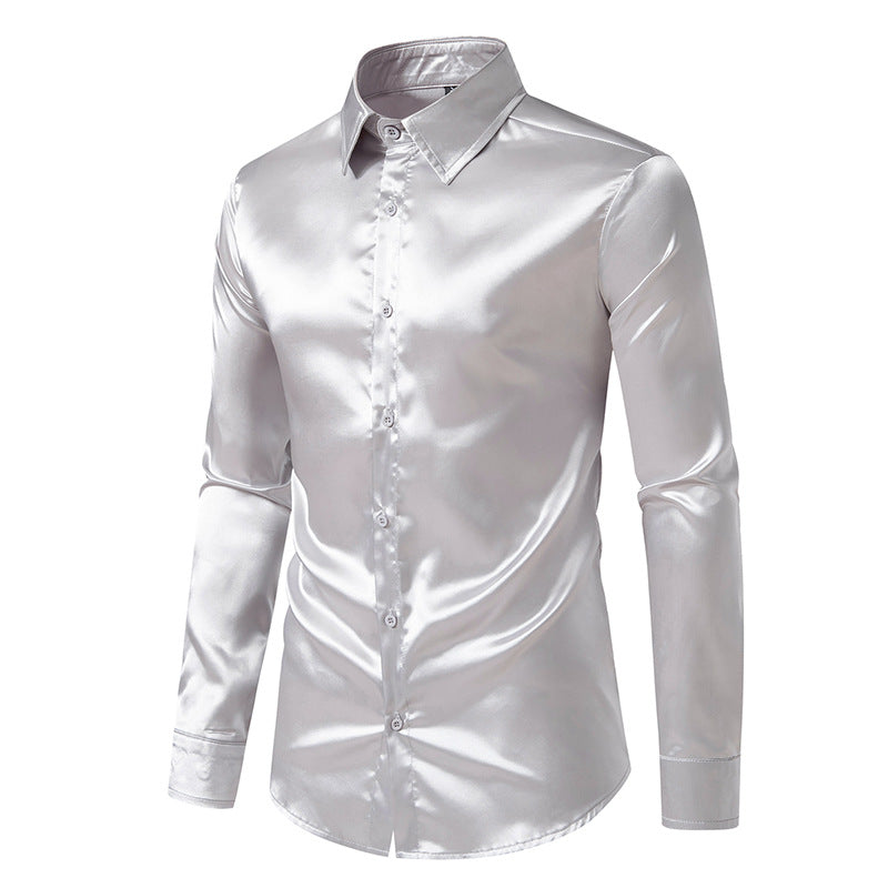 Herren Seidenhemd R&B