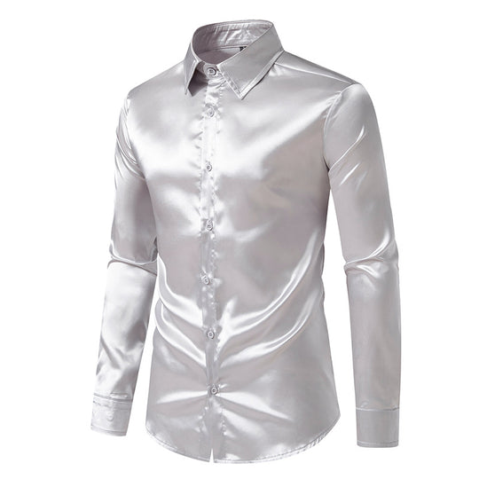 Herren Seidenhemd R&B