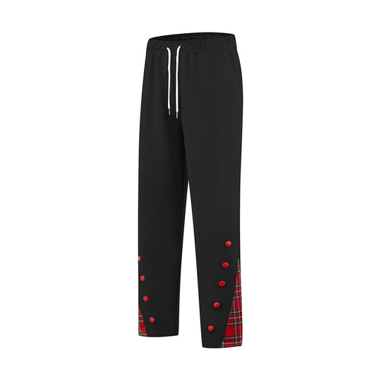 Damen Sportliche Freizeithose mit modischen Akzenten und elastischem Bund R&B