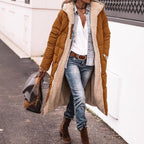 Damen kuscheliger Winterparka mit hochwertigem Teddyfutter und praktischen Taschen R&B