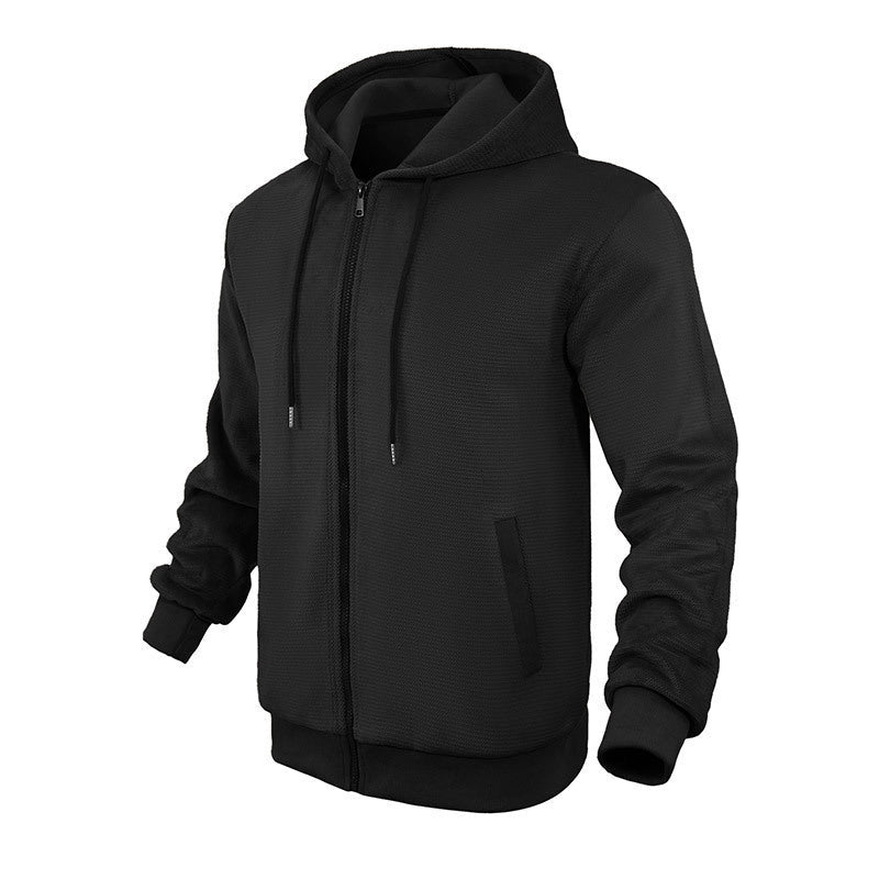 Herren Sportliche Kapuzenjacke mit atmungsaktiven Eigenschaften R&B