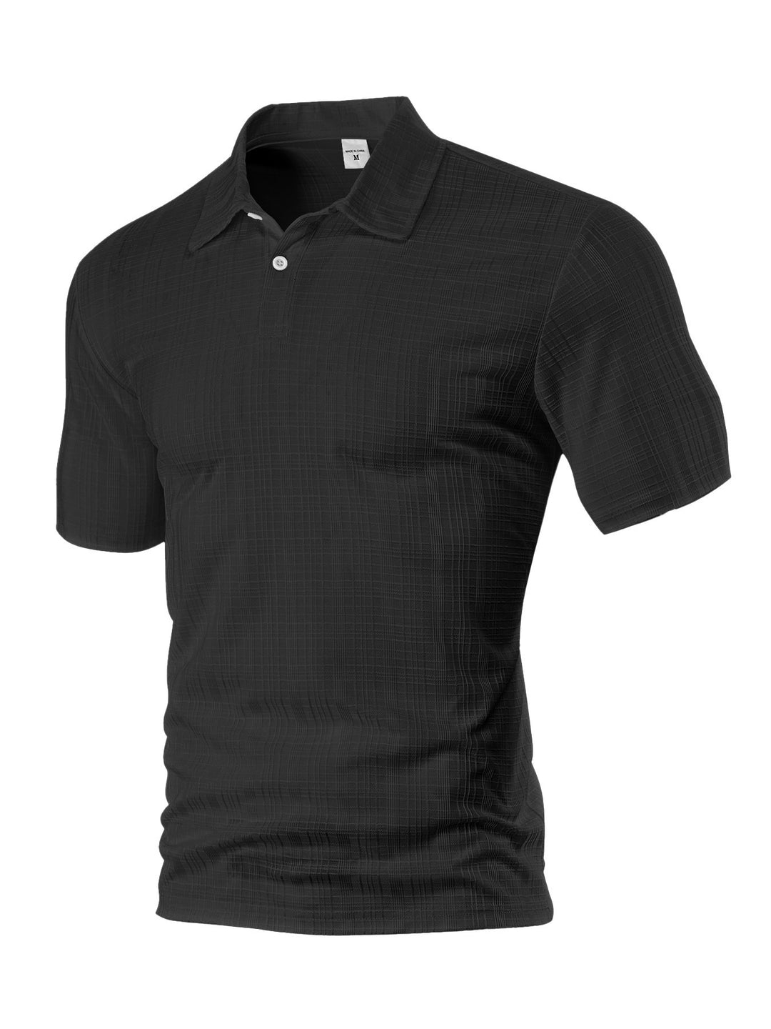 Herren Poloshirt mit strukturiertem Design und modischen Akzenten R&B