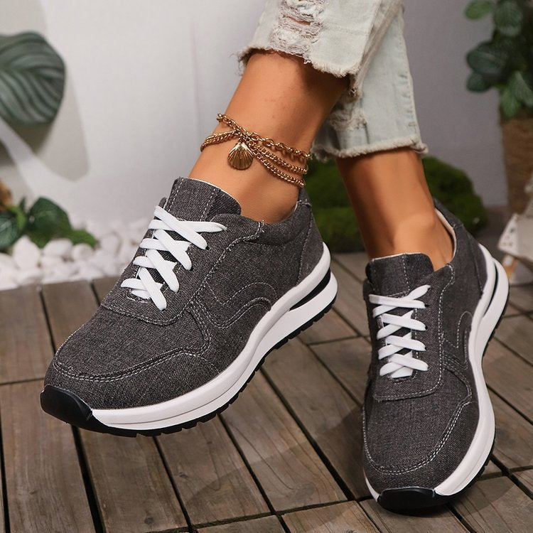 Damen Komfortable Freizeitsneaker