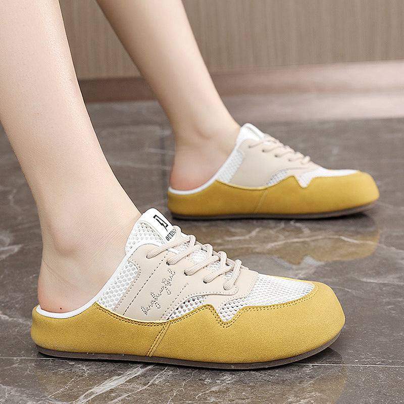 Damen Freizeitschuhe mit atmungsaktiven Mesh-Einsätzen und rutschfester Laufsohle R&B