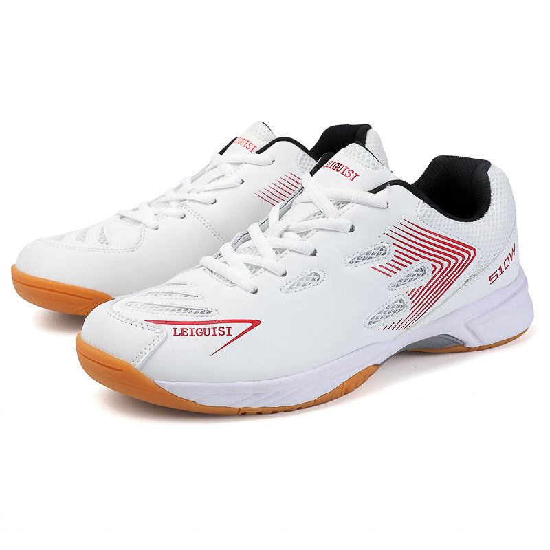 Damen Badmintonschuhe mit rutschfester Sohle und stoßdämpfender Dämpfung R&B