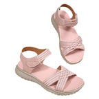 Damen Sportliche Sandalen mit elastischen Riemen R&B
