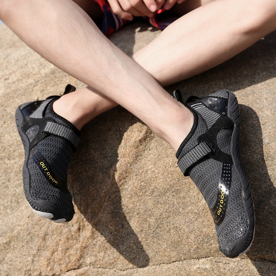 Damen atmungsaktive und flexible Wassersport-Schuhe mit rutschfester Sohle R&B
