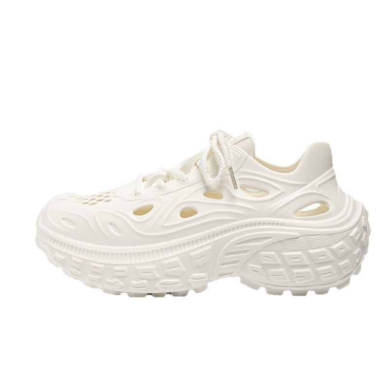 Damen Sportliche Lauf-Sneaker mit rutschfester Sohle und atmungsaktiven Einsätzen R&B