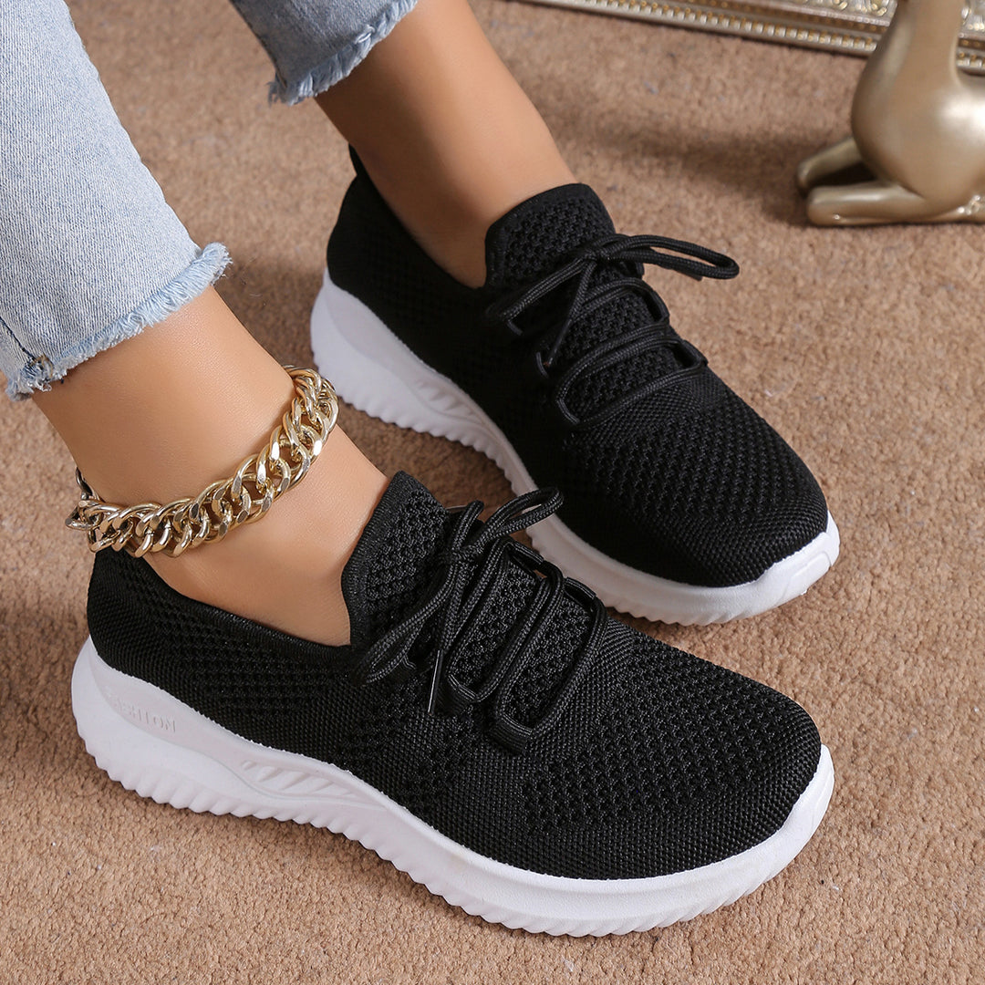 Damen Atmungsaktive Sport-Sneaker mit elastischem Mesh-Obermaterial R&B