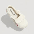 Damen bequeme und stilvolle Sneaker mit Fleece-Innenfutter