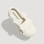 Damen bequeme und stilvolle Sneaker mit Fleece-Innenfutter