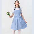 Damen Trachtenkleid mit romantischen Karomustern und schicken Knopfdetails R&B
