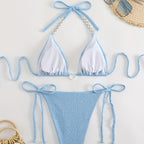 Damen Triangel-Bikini mit raffinierten Kettenakzenten R&B