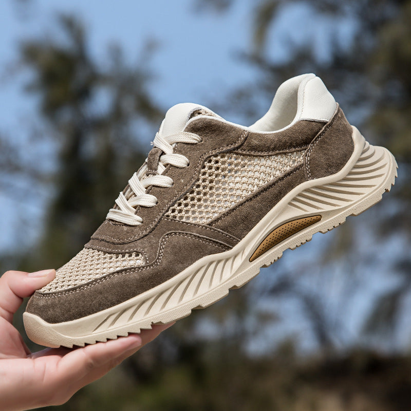 Herren Atmungsaktive Sport-Sneaker mit flexibler Gummisohle und robustem Obermaterial R&B
