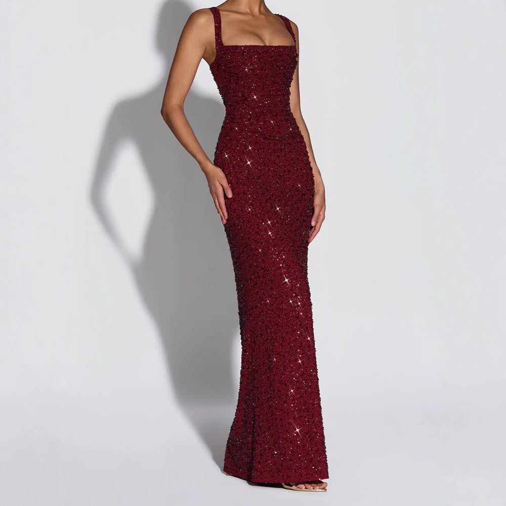 Damen glamouröses Abendkleid R&B
