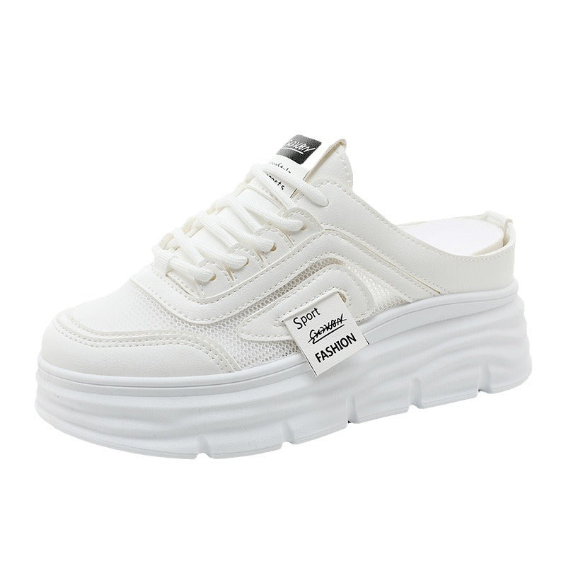 Damen Sportliche Sneakers mit hohem Plateau von R&B
