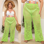 Damen Netzstruktur Strandhose R&B