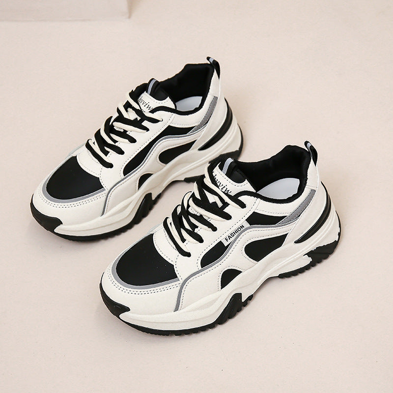 Damen Chunky Sneaker mit dämpfender Sohle und atmungsaktivem Obermaterial R&B