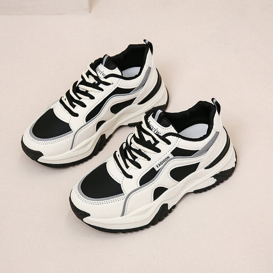 Damen Chunky Sneaker mit dämpfender Sohle und atmungsaktivem Obermaterial R&B