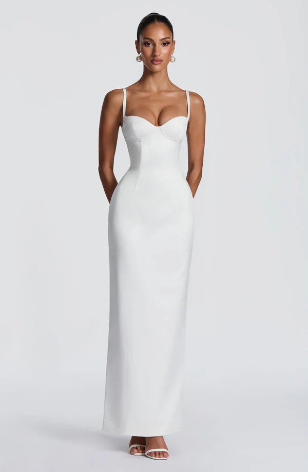 Damen Elegantes Ballkleid mit figurformendem Design R&B