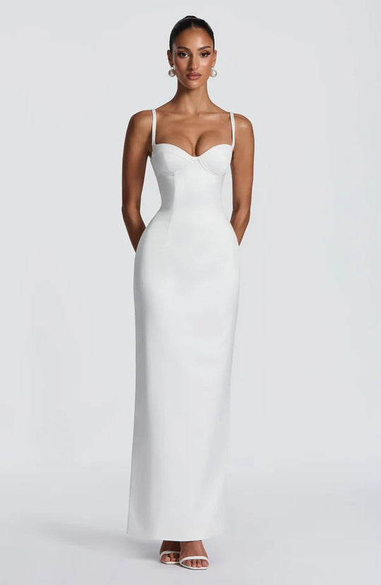 Damen Elegantes Ballkleid mit figurformendem Design R&B