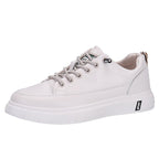 Damen Modische Freizeitsneaker mit hochwertigem Leder und rutschfester Sohle R&B