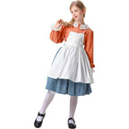 Damen Trachtenkleid mit Schürze und Mütze R&B