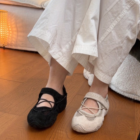 Damen Komfortable Freizeitschuhe mit atmungsaktivem Obermaterial und verspieltem Design R&B