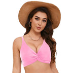 Damen Sportliches Bikinioberteil mit Twist-Design R&B